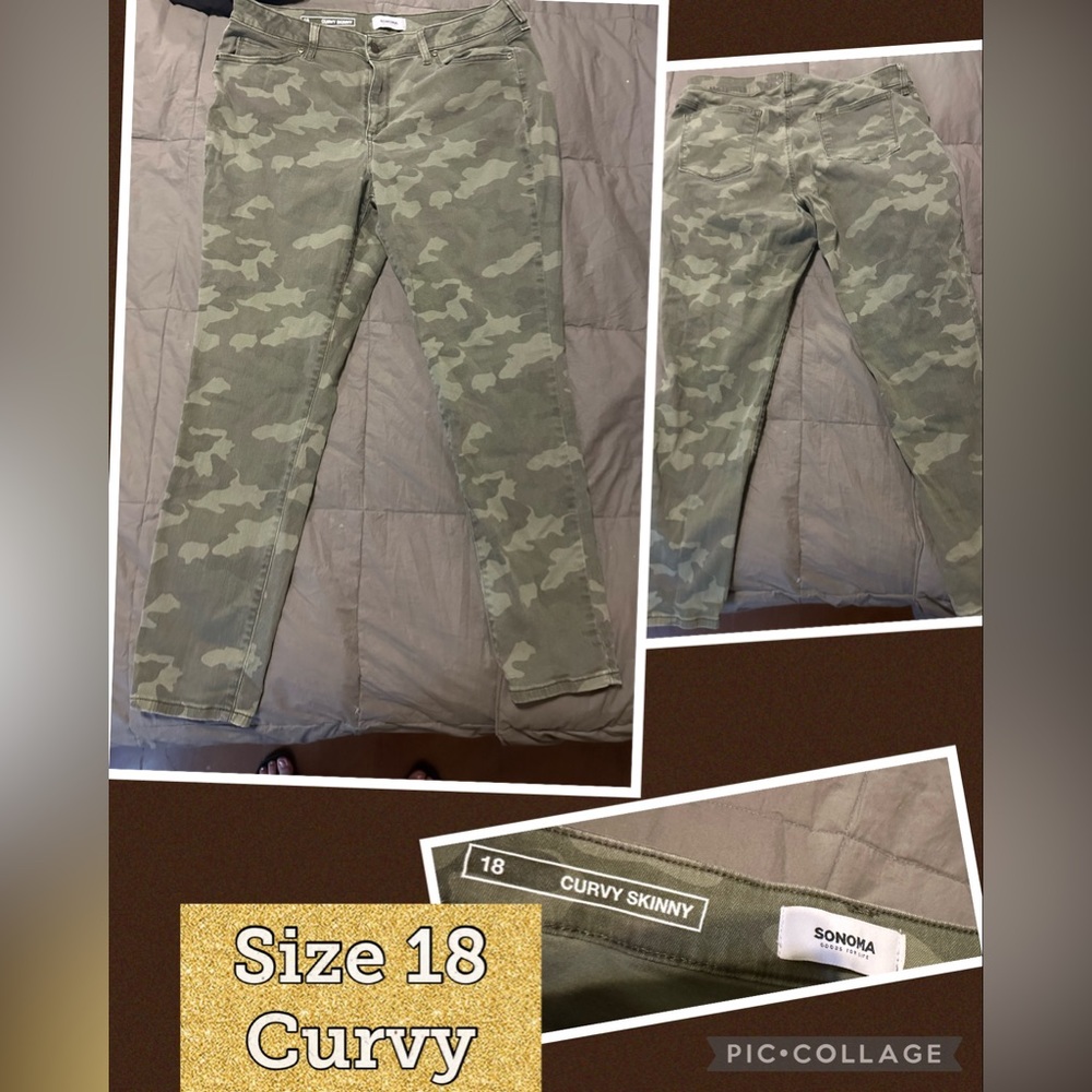Camo jeans
